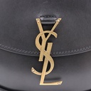 Yves Saint Laurent Kaia Small Leather Crossbody Bag Black