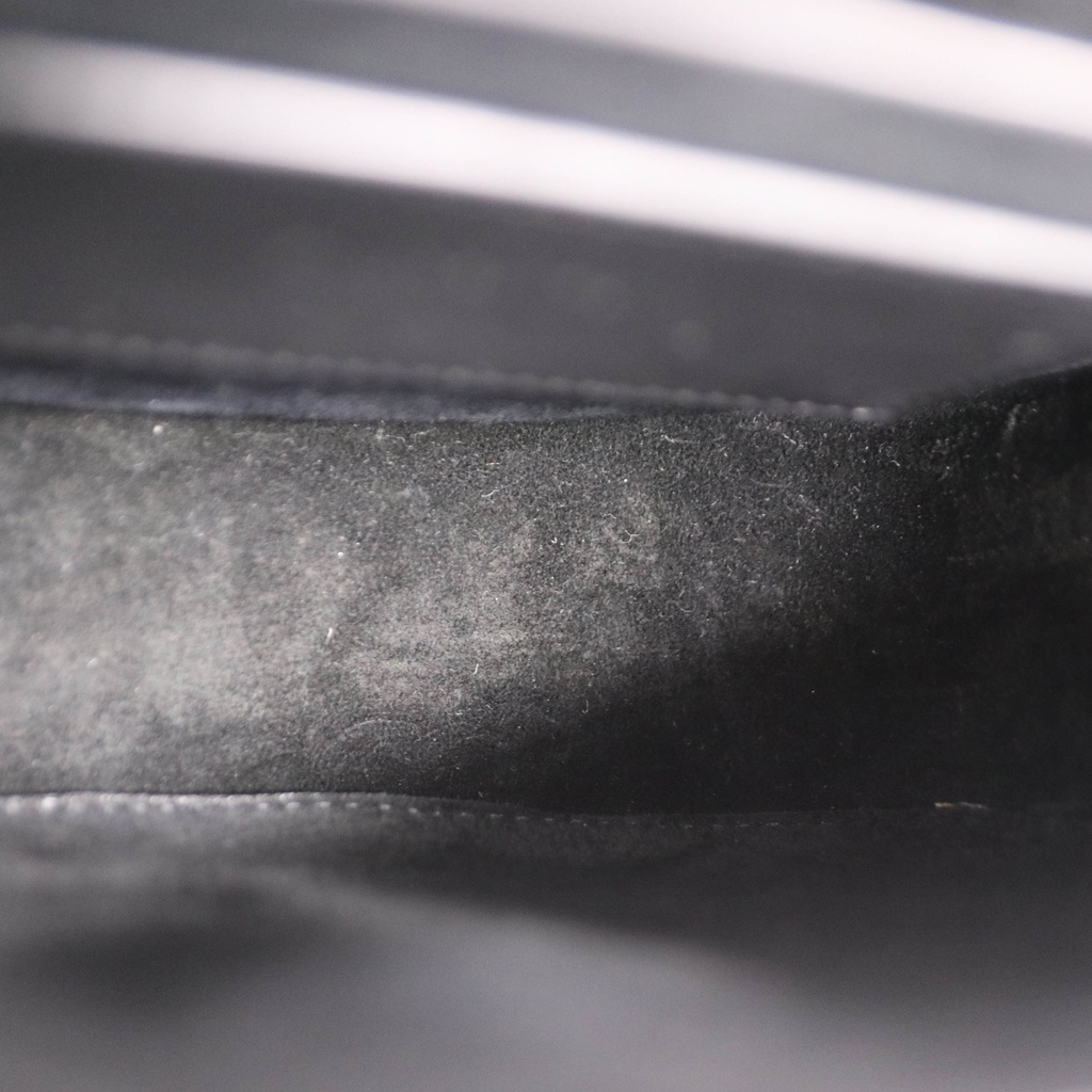 Yves Saint Laurent Kaia Small Leather Crossbody Bag Black