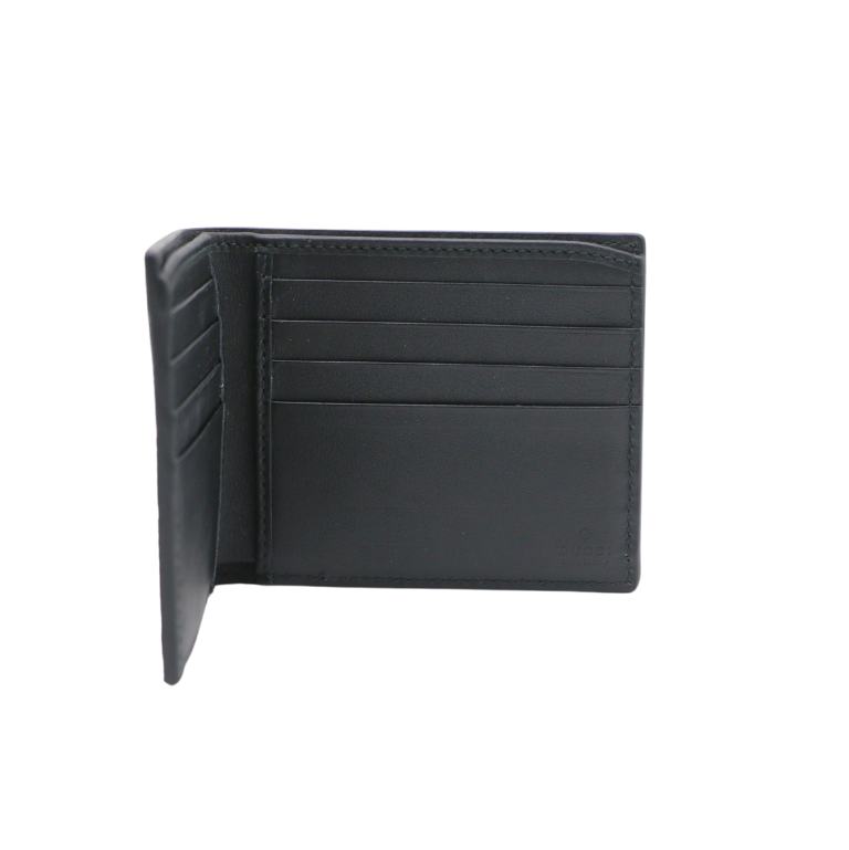 Gucci GG Embossed Leather Black Wallet 835001