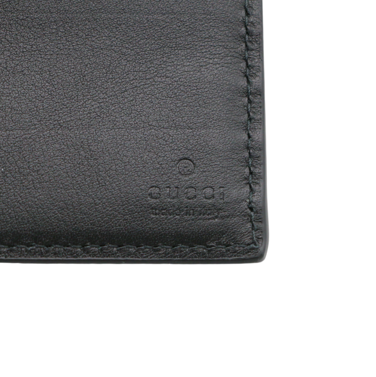 Gucci GG Embossed Leather Black Wallet 835001