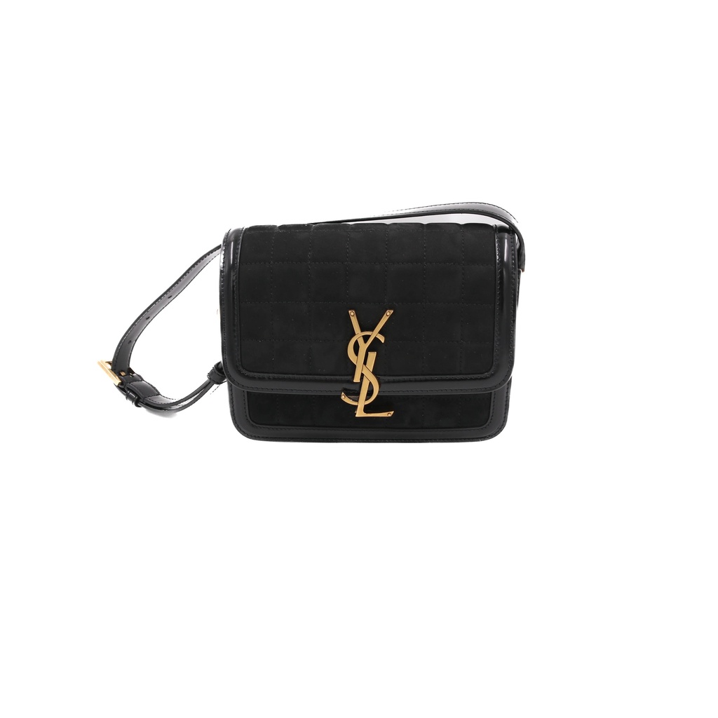 Saint Laurent Small Solferino Black Crossbody Bag