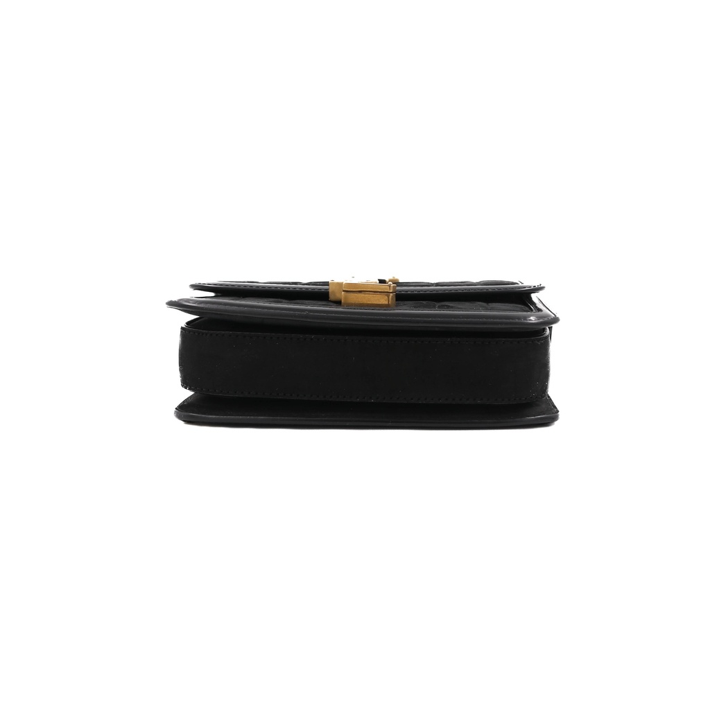 Saint Laurent Small Solferino Black Crossbody Bag