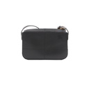 Burberry Leather Snip Crossbody Black