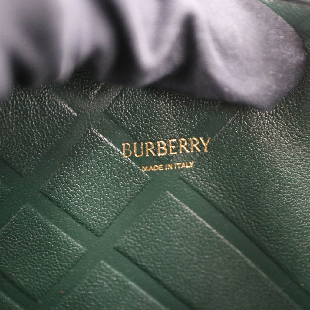 Burberry Leather Snip Crossbody Black