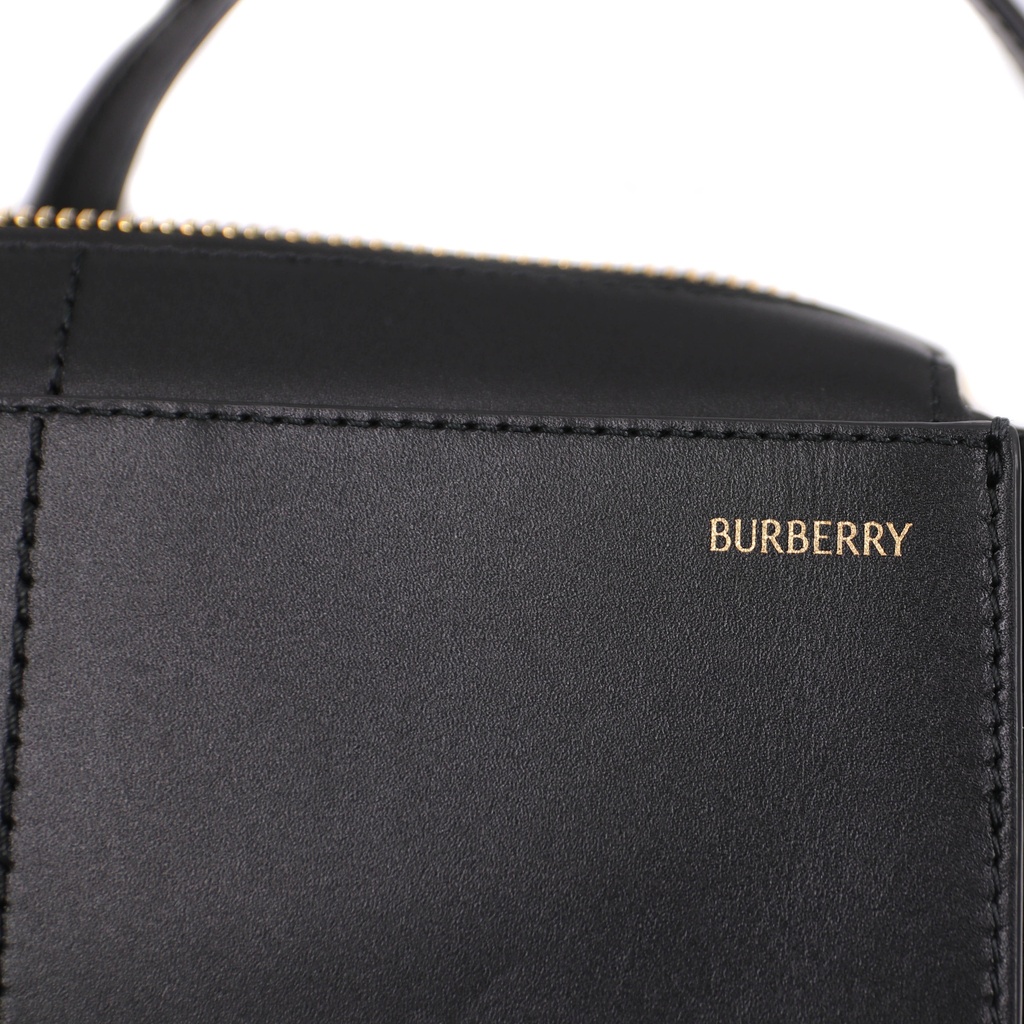 Burberry Leather Snip Crossbody Black