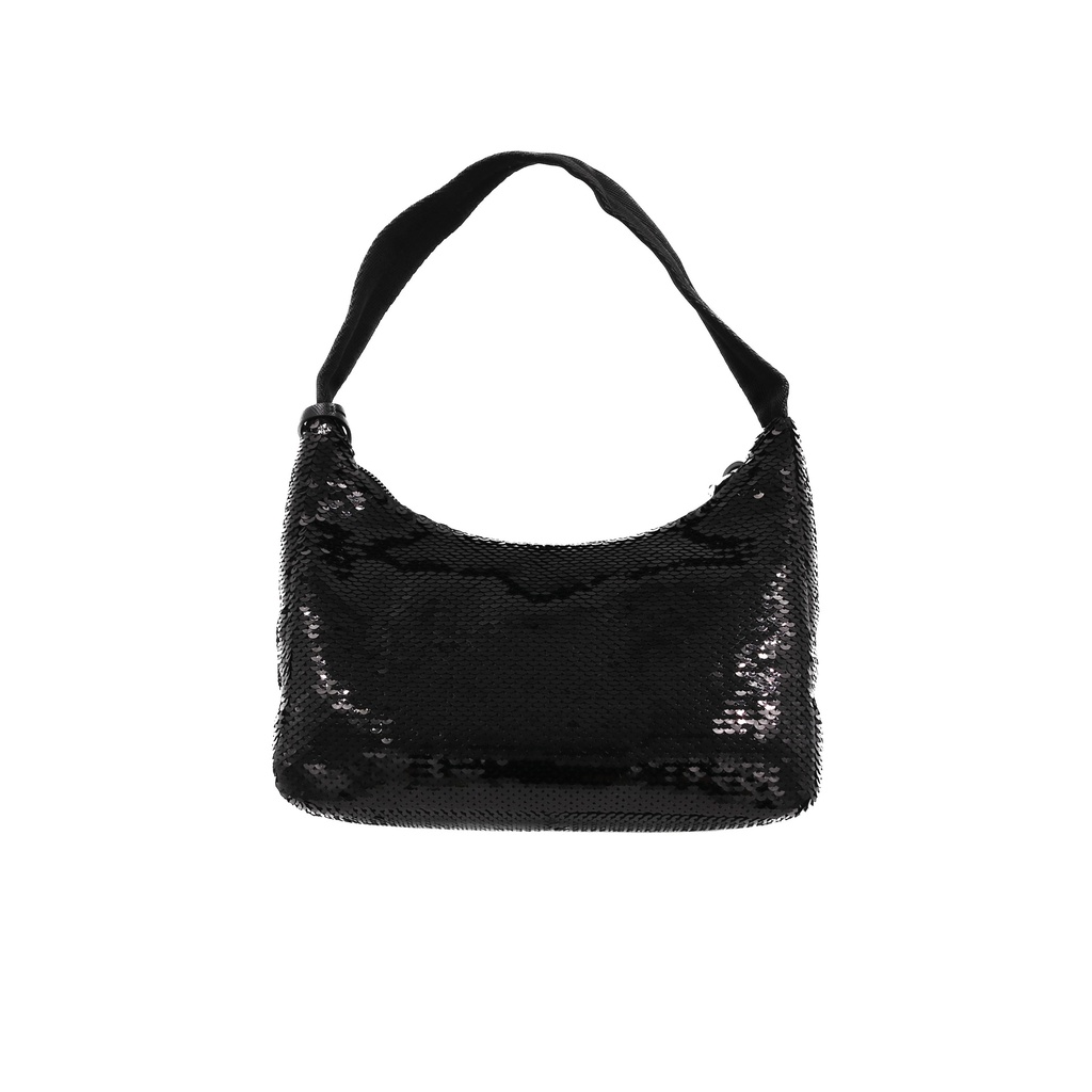 Prada Re-Edition 2005 Tessuto Shoulder Bag Sequin Polka Dots