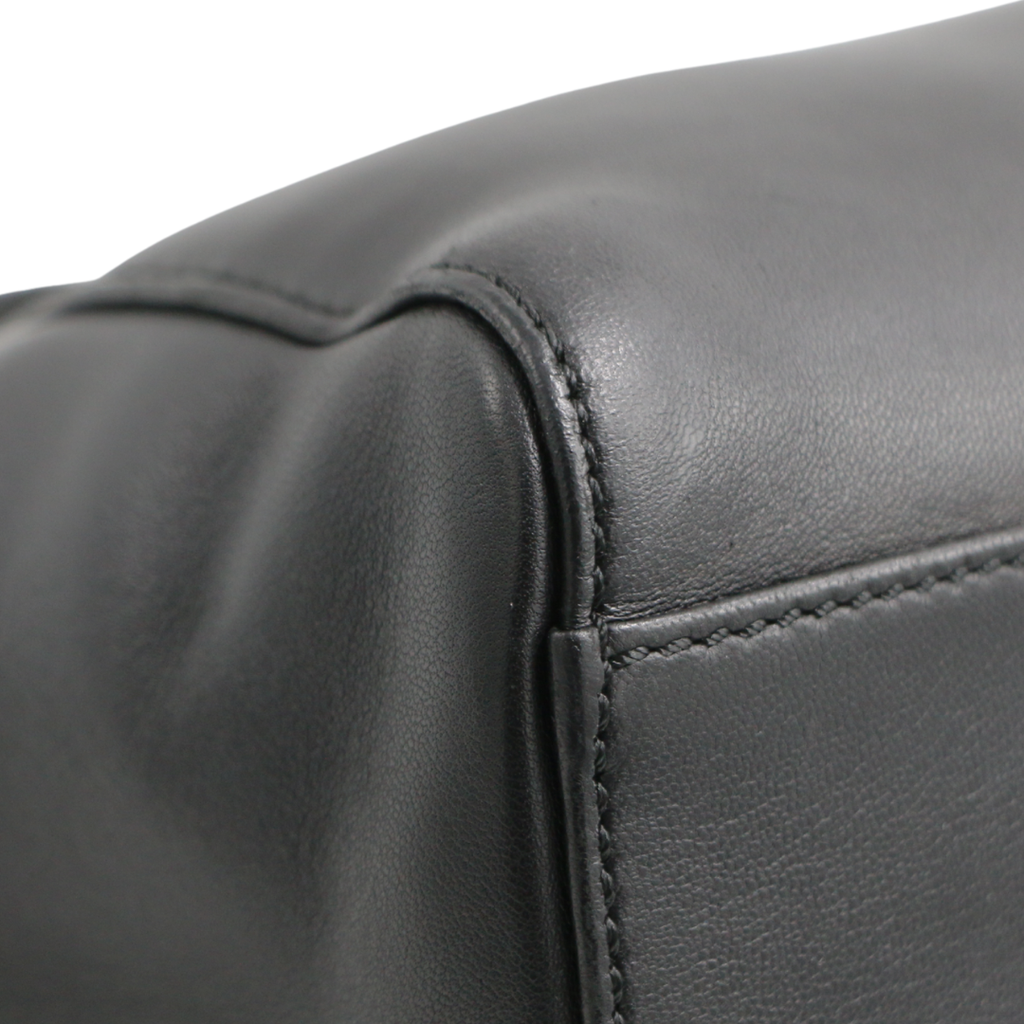 Fendi Peekaboo Small Leather Bag Black