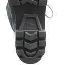 Christian Dior Women's DiorIron Ankle Boots Oblique Shiny Technical Fabric Size 37