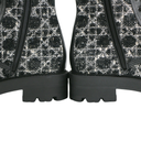 Christian Dior Dior D-Major Boot in Black Technical Fabric and Calfskin Size 38