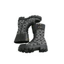 Christian Dior Dior D-Major Boot in Black Technical Fabric and Calfskin Size 36 1/2