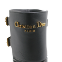 Christian Dior Dior D-Major Boot in Black Technical Fabric and Calfskin Size 36 1/2