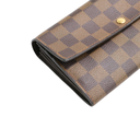 Louis Vuitton Damier Ebene Sarah Wallet