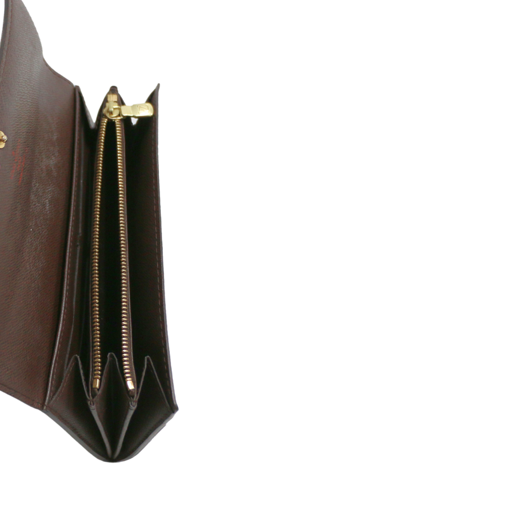 Louis Vuitton Damier Ebene Sarah Wallet