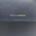 Dolce and Gabbana Large Sicily Navy Blue Handbag