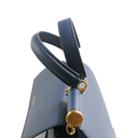 Dolce and Gabbana Large Sicily Navy Blue Handbag