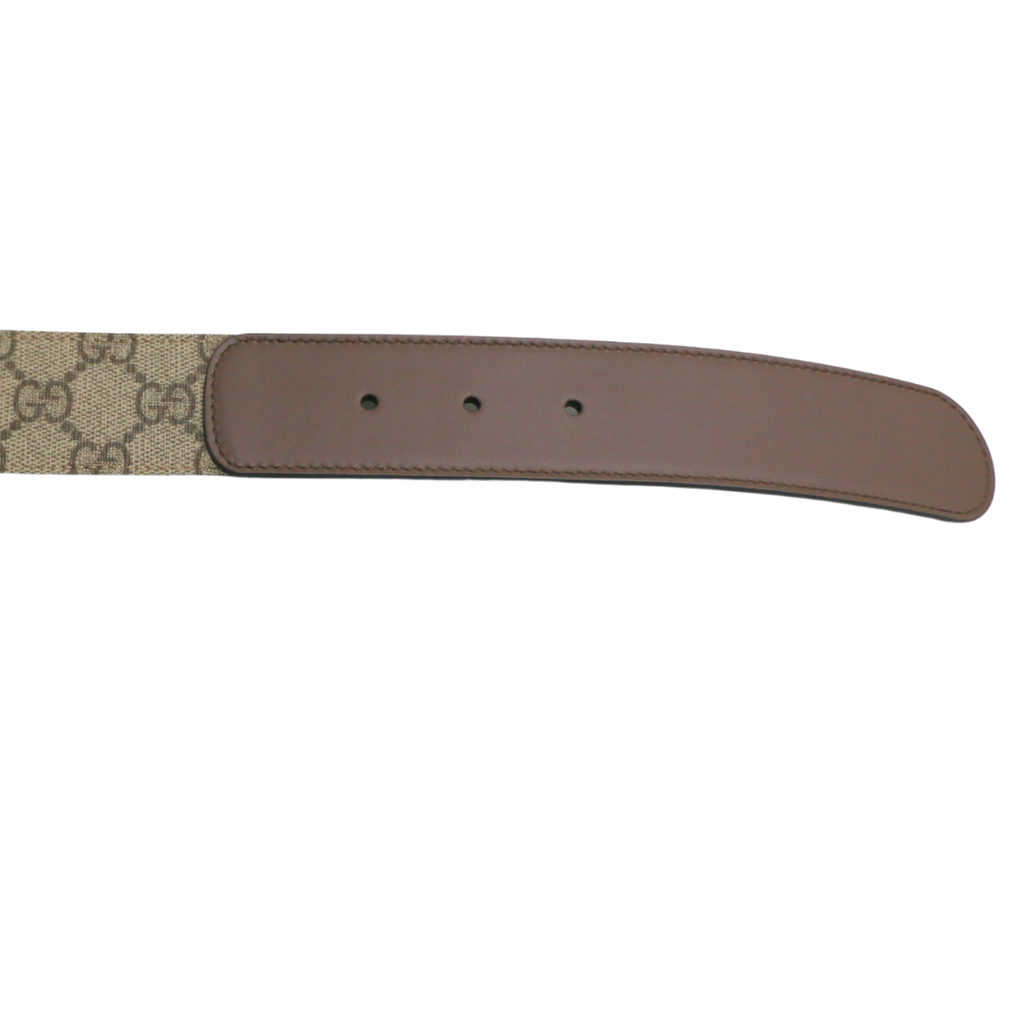 Gucci 2015 Re-Edition Wide Leather Belt 400593 Size 80 32