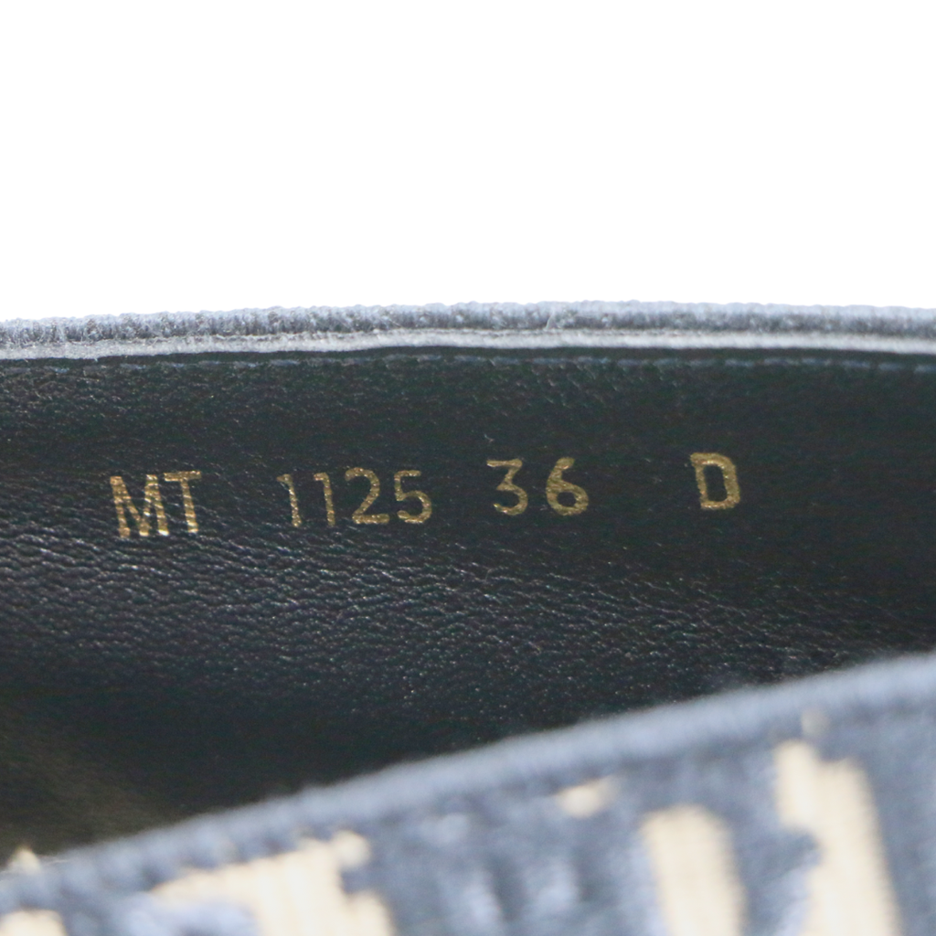 Christian Dior Grannville Espadrille Blue Size 36