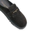 Christian Dior Boy Mule Black Suede Black Size 37