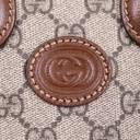 Gucci GG Supreme Brown Top Handle Bag 671623