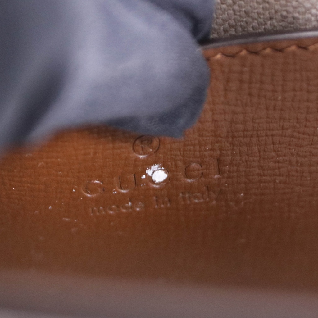 Gucci GG Supreme Brown Top Handle Bag 671623