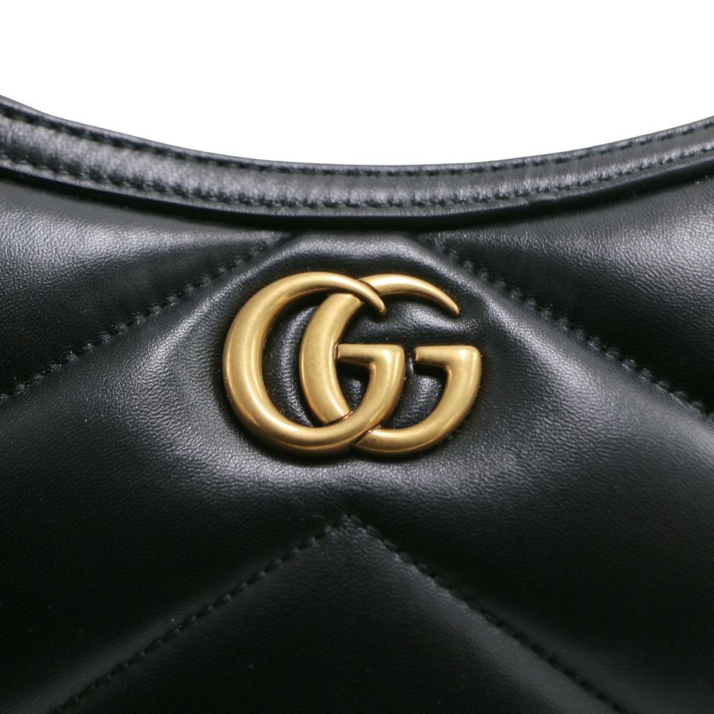 Gucci Small GG Marmont Bag Black 777263