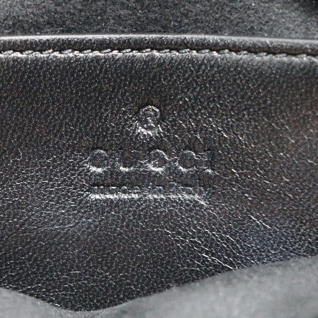 Gucci Small GG Marmont Bag Black 777263