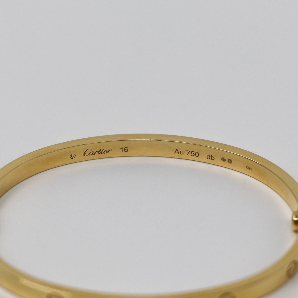 Cartier Love Bracelet SM 750YG 16 QXP897 2022