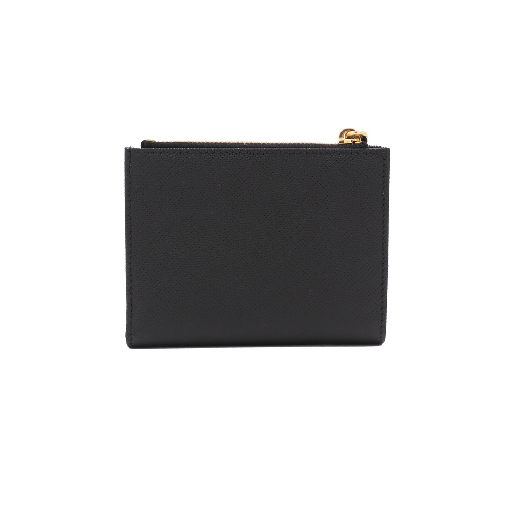 Prada Bifold Saffiano Black Wallet