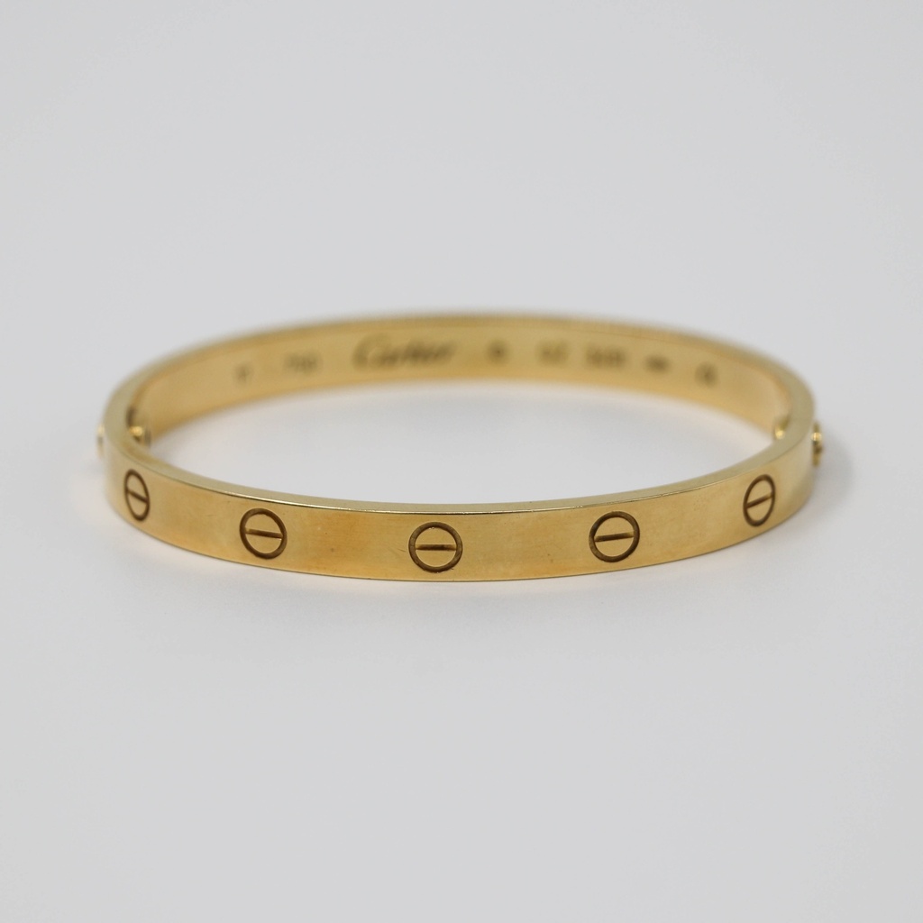 Cartier Love Bracelet 750PG 17 QZ3491 Old Opening/Closing