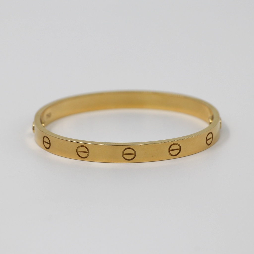 Cartier Love Bracelet 750PG 17 QZ3491 Old Opening/Closing