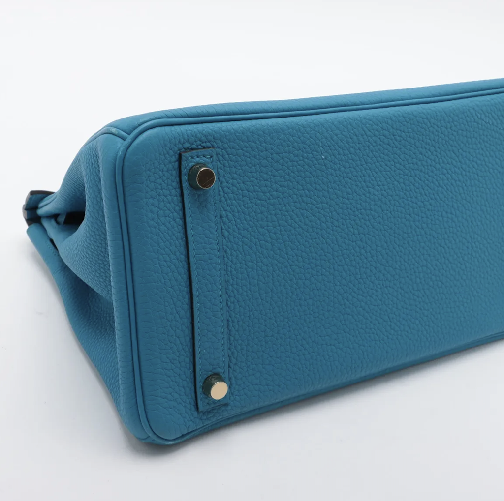 Hermes Birkin 30 Le Tournay Togo Blue Zanzibar 2017