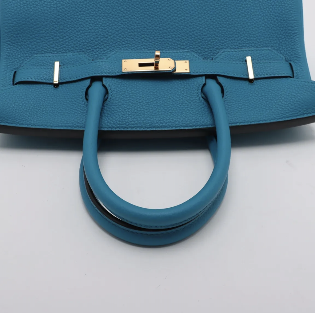 Hermes Birkin 30 Le Tournay Togo Blue Zanzibar 2017