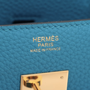 Hermes Birkin 30 Le Tournay Togo Blue Zanzibar 2017