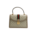 Gucci Ophidia Medium Top Handle Bag Beige 651055