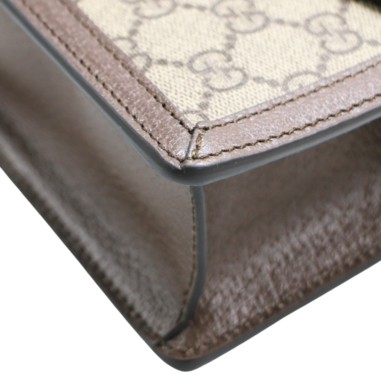 Gucci Ophidia GG Mini Shoulder Bag Beige 696180