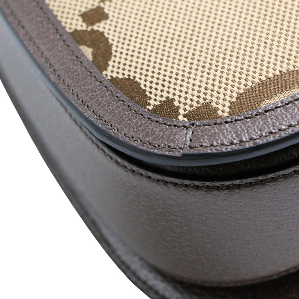 Gucci Logo Chain Wallet Shoulder Bag Beige 772643