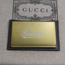 Gucci Logo Chain Wallet Shoulder Bag Beige 772643