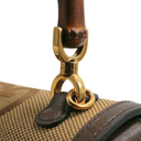 Gucci Logo Chain Wallet Shoulder Bag Beige 772643