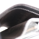 Gucci GG Marmont Bi-Color Card Case Wallet In Beige And Silver Leather 658610