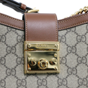 Gucci GG Supreme Small Padlock Shoulder Bag 811705