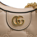 Gucci GG Matelassé Mini Bag In Pink Leather 739736
