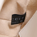 Gucci GG Marmont Chain Shoulder Bag White 446744