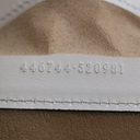Gucci GG Marmont Chain Shoulder Bag White 446744
