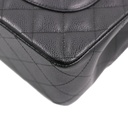 Chanel Classic Double Flap Jumbo Black Caviar Leather With Gold-Tone Hardware