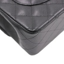 Chanel Classic Double Flap Jumbo Black Caviar Leather With Gold-Tone Hardware