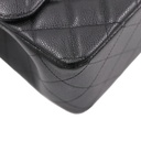 Chanel Classic Double Flap Jumbo Black Caviar Leather With Gold-Tone Hardware