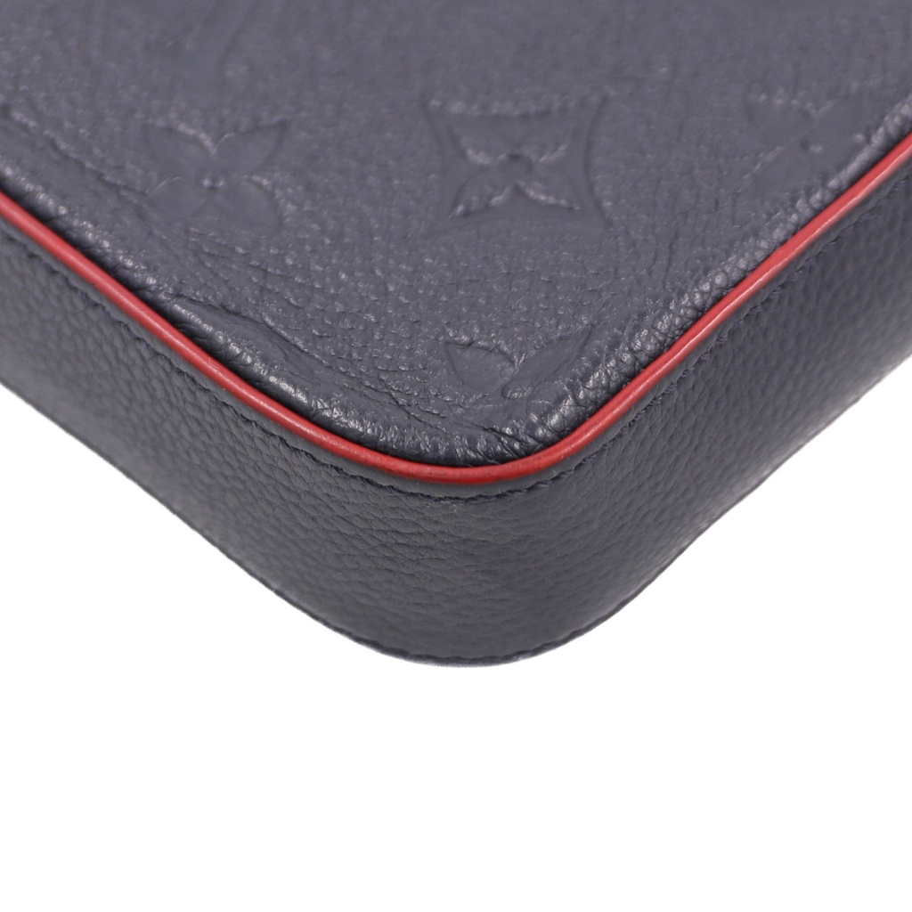Louis Vuitton Emperiente Pochette Felicie Chain Wallet Navy Blue