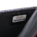 Chanel Black Quilted Caviar Leather Wallet On Chain