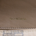 Balenciaga Coated Canvas BB Monogram Small Hourglass Top Handle Bag 