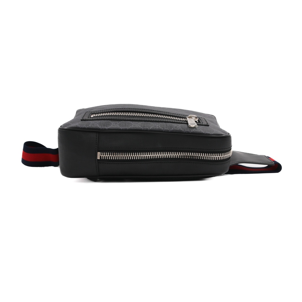 Gucci GG Supreme Sling Bag Black 478325